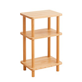 Modern Collective Anderson 2 Shelf Oak Wood Side Table