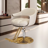 Modern Collective Jared Faux Leather Salon Chair