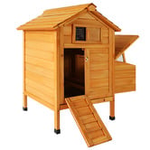 Modern Collective Emil Fir Wood Chicken Coop
