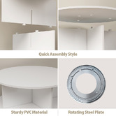 Modern Collective Duke Rotating Display Rack