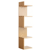 Modern Collective Callum Oak Wood Wall Shelf