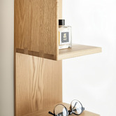 Modern Collective Callum Oak Wood Wall Shelf