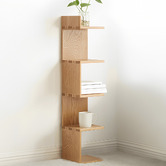 Modern Collective Callum Oak Wood Wall Shelf