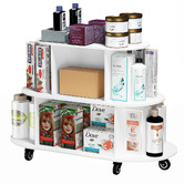 Modern Collective Frye Oval Rotating Shelving Unit