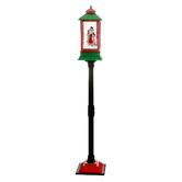 Modern Collective Dale Santa with Reindeer LED Christmas Lamp Post