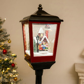 Modern Collective Palmer Carollers LED Christmas Lamp Post