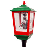 Modern Collective Caden Snowman LED Christmas Lamp Post