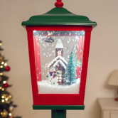 Modern Collective Caden Snowman LED Christmas Lamp Post
