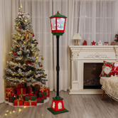 Modern Collective Caden Snowman LED Christmas Lamp Post