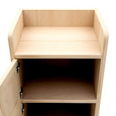 Modern Collective Arlo Bamboo 5 Door Bookcase