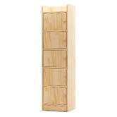 Modern Collective Arlo Bamboo 5 Door Bookcase