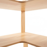 Modern Collective Orion Bamboo Corner Shelf
