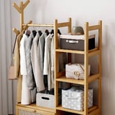Modern Collective Orion Bamboo Clothing Rack