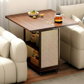 Modern Collective Harlow Foldable Bamboo Kitchen Trolley