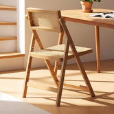 Modern Collective Micah Bamboo Foldable Dining Chair