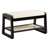 Modern Collective Iris Bamboo Shoe Storage Bench