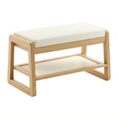 Modern Collective Iris Bamboo Shoe Storage Bench
