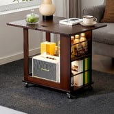 Modern Collective Maeve Foldable Bamboo Kitchen Trolley
