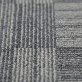 Modern Collective Greco 500 x 500mm Grey Square Carpet Tiles