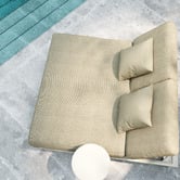 Modern Collective Bailar Aluminium Alloy Double Sun Lounge