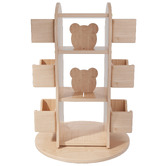 Modern Collective Kids' Ryuan Rubberwood Rotating Bookcase