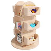 Modern Collective Kids' Ryuan Rubberwood Rotating Bookcase