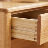 Modern Collective Maren American Oak Wood Bedside Table