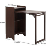 Modern Collective Maeve Foldable Bamboo Study Desk