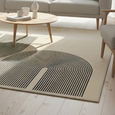 Modern Collective Livia Curved Arc Line Rug