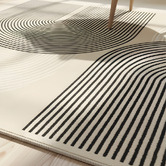 Modern Collective Livia Curved Arc Line Rug