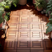 Modern Collective Tatiana 300 x 300mm Pine Deck Tiles