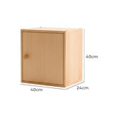 Modern Collective Bentro Bamboo Storage Cabinet