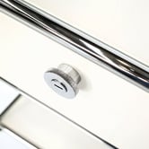 Modern Collective Murphy Steel Bedside Table