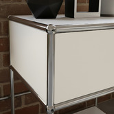 Modern Collective Murphy Steel Bedside Table