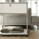 Modern Collective Murphy Steel Bedside Table
