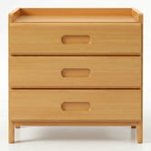 Modern Collective Bianca Bamboo Bedside Table