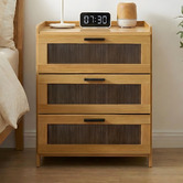 Modern Collective Bettina Bamboo Bedside Table