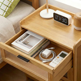 Modern Collective Bettina Bamboo Bedside Table