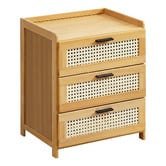 Modern Collective Blanche Bamboo Bedside Table