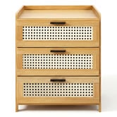 Modern Collective Blanche Bamboo Bedside Table