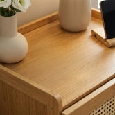 Modern Collective Blanche Bamboo Bedside Table