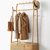 Modern Collective Luca Bamboo Clothing Rack