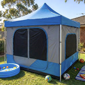 Modern Collective 3m Colbie Camping Cube &amp; Canopy Tent Set