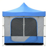 Modern Collective 3m Colbie Camping Cube &amp; Canopy Tent Set