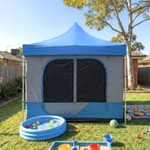 Modern Collective 3m Colbie Camping Cube &amp; Canopy Tent Set