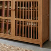 Modern Collective Ollie 2 Door Bamboo Shoe Storage Cabinet