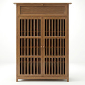 Modern Collective Ollie 2 Door Bamboo Shoe Storage Cabinet