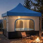 Modern Collective 3m Colbie Camping Cube &amp; Canopy Tent Set