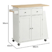 Modern Collective Lulu Kitchen Island Trolley