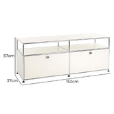 Modern Collective Murphy Steel Sideboard